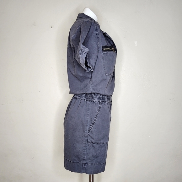BLANKNYC Washed Black Boiler Romper Size Small - Picture 8 of 14